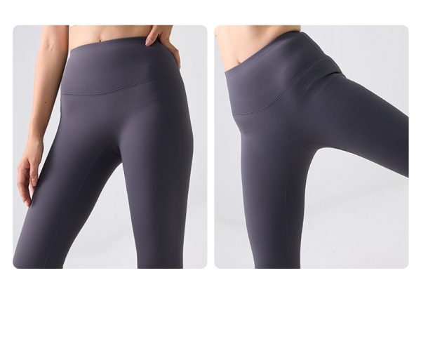 New Korean High-Waisted Yoga Pants – Slimming Tummy Control & Butt-Lifting Workout Leggings for Petite Women - Image 26