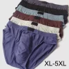 1PC 100 Cotton Briefs Men's Comfortable Underpants Male Breathable Underwear Lingerie Panties Plue Size Xl -5XL - AliExpress 200574005
