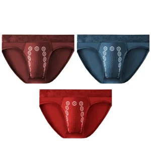 3pcs Breathable skin-friendly negative ion briefs, let the skin breathe freely, comfortable upgrade - AliExpress 200574005