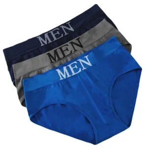 3Pcs/lot Men's Briefs Underwear Sexy Man Panties MEN Letter Underpants Breathable Comfortable Male Bikini Shorts Black Blue Red - AliExpress 200574005