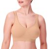 Bali Women's Comfort Revolution Wireless Bra, ComfortFlex Fit Full-Coverage Bra, DF3488