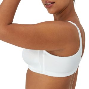 Bali Women's Double Support Wireless Bra, Comfortsoft Full-coverage Wirefree Bra, Df3820