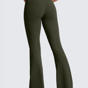 CRZ YOGA Butterluxe Crossover Flare Leggings for Women 29'' / 31'' / 33