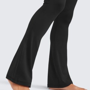 CRZ YOGA Butterluxe High Waist Mini Flared Leggings for Women 30