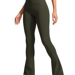 CRZ YOGA Butterluxe High Waist Mini Flared Leggings for Women 30