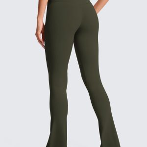 CRZ YOGA Butterluxe High Waist Mini Flared Leggings for Women 30