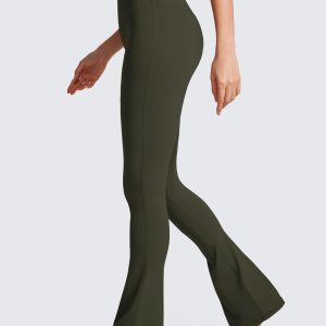 CRZ YOGA Butterluxe High Waist Mini Flared Leggings for Women 30