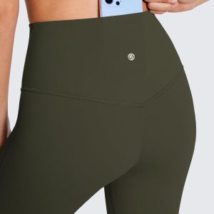 CRZ YOGA Butterluxe High Waist Mini Flared Leggings for Women 30