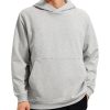 CRZ YOGA Mens Fleece Hoodies Basic Casual Hooded Sweatshirts Long Sleeve Pullover Workout Tops with Pocket