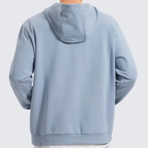 CRZ YOGA Mens Fleece Hoodies Basic Casual Hooded Sweatshirts Long Sleeve Pullover Workout Tops with Pocket