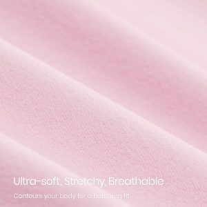 CRZ YOGA Softembrace Long Sleeve Shirts for Women Soft Crew Neck Fall Basic Tight Tops Fitted Casual Going Out T-Shirts