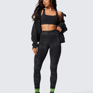 CRZ YOGA Womens Butterlift High Waisted Workout Leggings 25