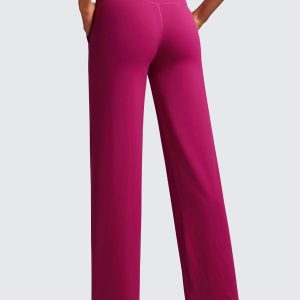 CRZ YOGA Womens Butterluxe High Waist Wide Leg Pants with Pockets 31