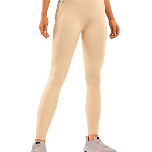 CRZ YOGA Womens Butterluxe Workout Leggings 28 Inches - High Waisted Gym Yoga Pants with Pockets Running Buttery Soft