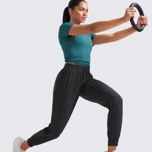 CRZ YOGA Women's Lightweight Workout Joggers 27.5