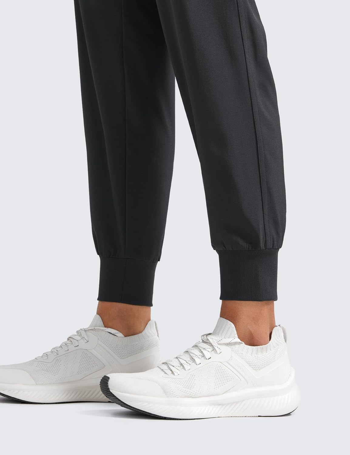 CRZ YOGA Women's Lightweight Workout Joggers 27.5" - Travel Casual Outdoor Running Athletic Track Hiking Pants with Pockets