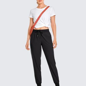 CRZ YOGA Women's Lightweight Workout Joggers 27.5