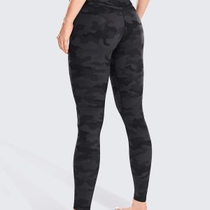 CRZ YOGA Women's Naked Feeling I Workout Leggings 28 Inches - High Waisted Full-Length Yoga Pants