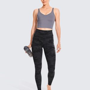 CRZ YOGA Women's Naked Feeling I Workout Leggings 28 Inches - High Waisted Full-Length Yoga Pants