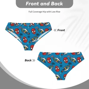 Custom Superhero Briefs Underwear Men's Comfortable Stretch Spider Man Head Panties - AliExpress 200574005