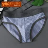 EXILIENS Brand New HELLO Striped Cotton Underwear Men Brief Breathable Mens Briefs Comfortable Man Shorts Size Plus M-3XL YT1109 - AliExpress 200574005