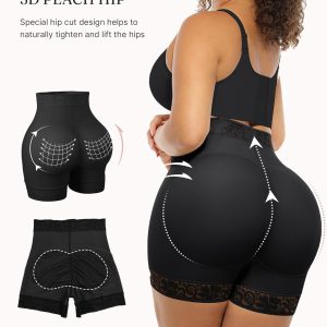 FeelinGirl Body Shaper for Women Butt Lifting Shapewear Tummy Control Panties with Hook Zipper Closure