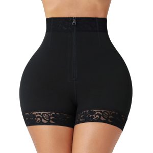 FeelinGirl Body Shaper for Women Butt Lifting Shapewear Tummy Control Panties with Hook Zipper Closure