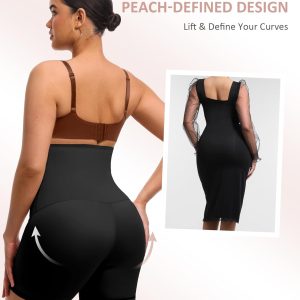 FeelinGirl Shapewear for Women Tummy Control High Waist Body Shaper Shorts Waist Trainer Girdle Thigh Slimming Panties