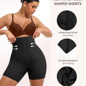 FeelinGirl Shapewear for Women Tummy Control High Waist Body Shaper Shorts Waist Trainer Girdle Thigh Slimming Panties