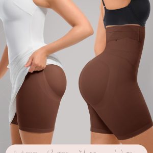 FeelinGirl Shapewear for Women Tummy Control High Waisted Body Shaper Shorts Girdles Butt Lift Panties Thigh Slimmer