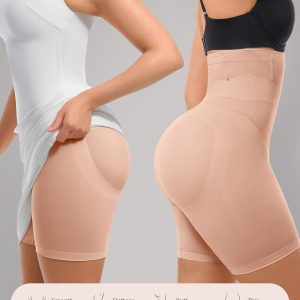 FeelinGirl Shapewear for Women Tummy Control High Waisted Body Shaper Shorts Girdles Butt Lift Panties Thigh Slimmer