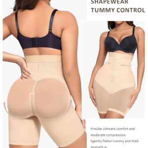 FeelinGirl Shapewear Tummy Control Body Shaper Shorts Butt Lifting Panties Thigh Slimmer