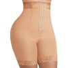 FeelinGirl Tummy Control Shapewear for Women Faja Shorts High Waisted Seamless Body Shaper with Zipper Crotch
