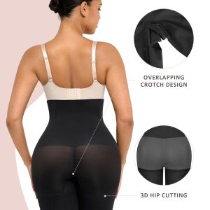 FeelinGirl Tummy Control Shapewear Shorts for Women High Waisted Shapewear Shorts Under Dress Shapewear Butt Lifting Panties