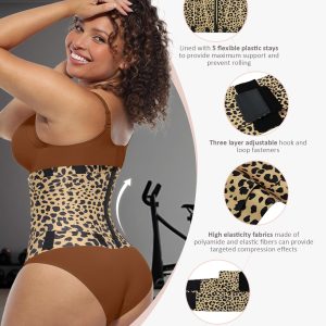 FeelinGirl Waist Trainer Belt Waist Cincher Trimmer Ab Belt Tummy Control Body Shaper with Triple Wrap Women and Men