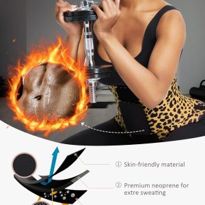 FeelinGirl Waist Trainer Belt Waist Cincher Trimmer Ab Belt Tummy Control Body Shaper with Triple Wrap Women and Men