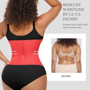 FeelinGirl Waist Trainer Corset Shapewear Tummy Control Body Shaper Waist Cincher for Women Sport Workout Girdle