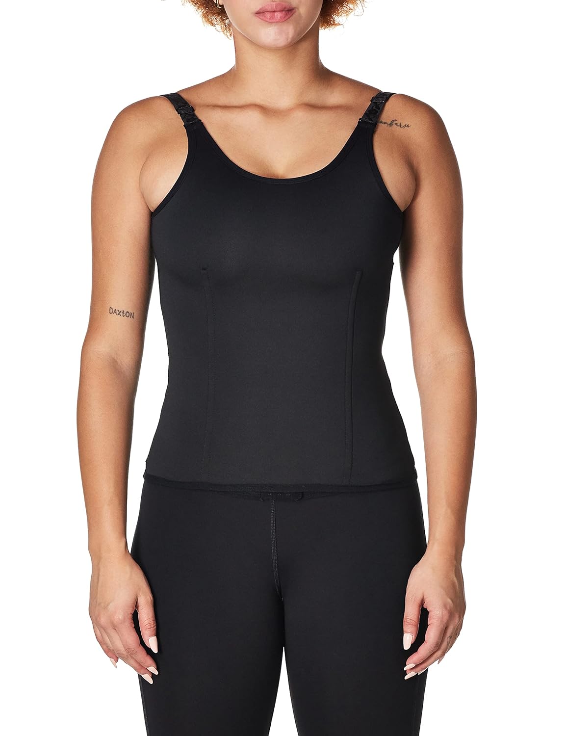 FeelinGirl Waist Trainer for Women Corset Vest Body Shaper Cincher Trimmer Tank Top Sport Girdle with Steel Bones