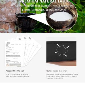 FeelinGirl Waist Trainer for Women Latex Waist Trainers Vest Plus Size Waist Cincher Corset 3 Belts Hooks Steel Bones