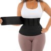 FeelinGirl Waist Trainer for Women Trimmer Belt Waist Cincher Tummy Wrap Plus Size Snatch Me Up Bandage Body Shaper