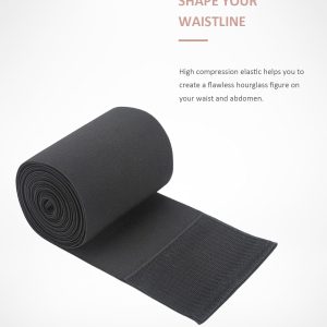 FeelinGirl Waist Trainer for Women Trimmer Belt Waist Cincher Tummy Wrap Plus Size Snatch Me Up Bandage Body Shaper