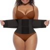 FeelinGirl Waist Trainer Long Torso Waist Cincher Trimmer Ab Belt Tummy Control Body Shaper Triple Wrap Women and Men