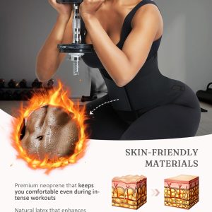 FeelinGirl Waist Trainer Long Torso Waist Cincher Trimmer Ab Belt Tummy Control Body Shaper Triple Wrap Women and Men