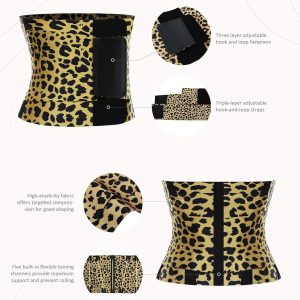 FeelinGirl Waist Trainer Long Torso Waist Cincher Trimmer Ab Belt Tummy Control Body Shaper Triple Wrap Women and Men