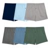 Fruit of the Loom mens Men's Tag Free Knit Boxer Shorts, Relaxed Fit, Moisture Wicking, Assorted Color Multipacks