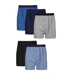 Hanes Men's 5-Pack Comfortsoft Boxer with ComfortFlex Waistbands Assorted