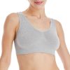 Hanes Women's Cozy Wireless Bra, Full-Coverage Pullover Bra, Seamless T-Shirt Bra