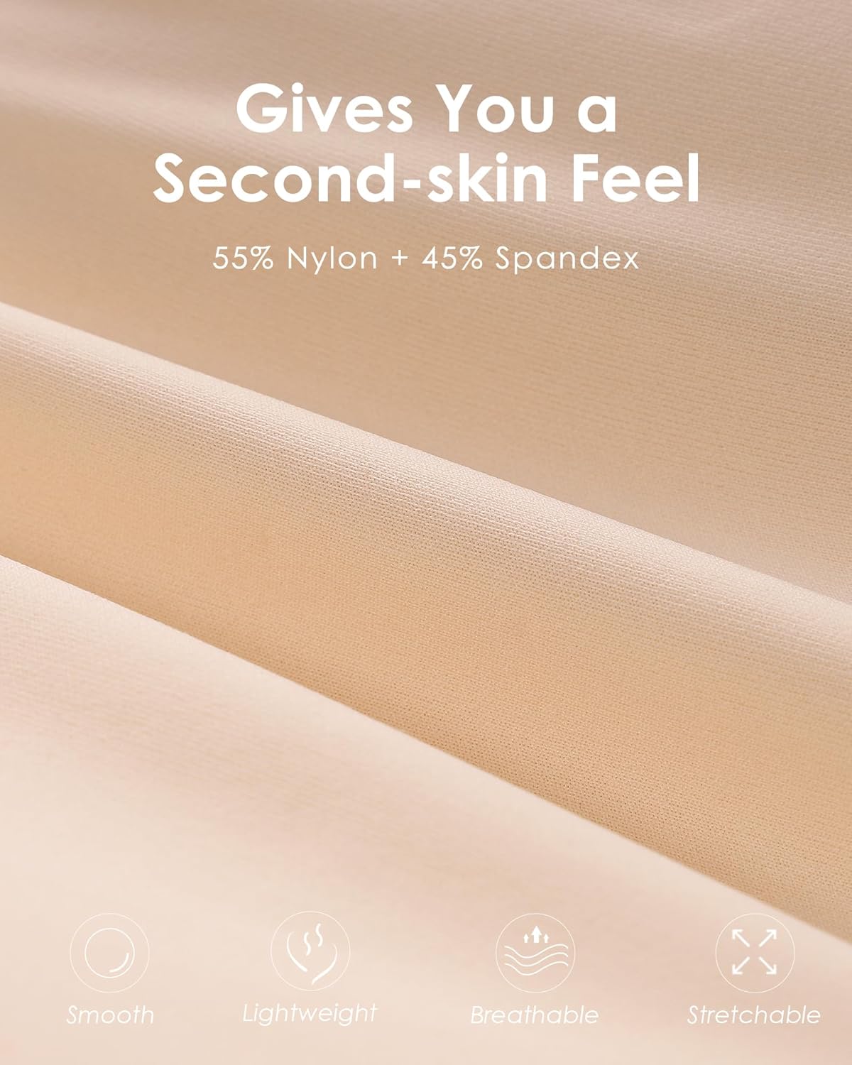 HORISUN Seamless Bras Full Coverage Wireless Push Up Bra for Women No Underwire Comfort V Neck Bralettes with Support