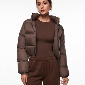 INLYRIC Women's Long Sleeve T-Shirts Crew Neck Basic Fitted Slim Tees Thermal Going Out Trendy Crop Tops