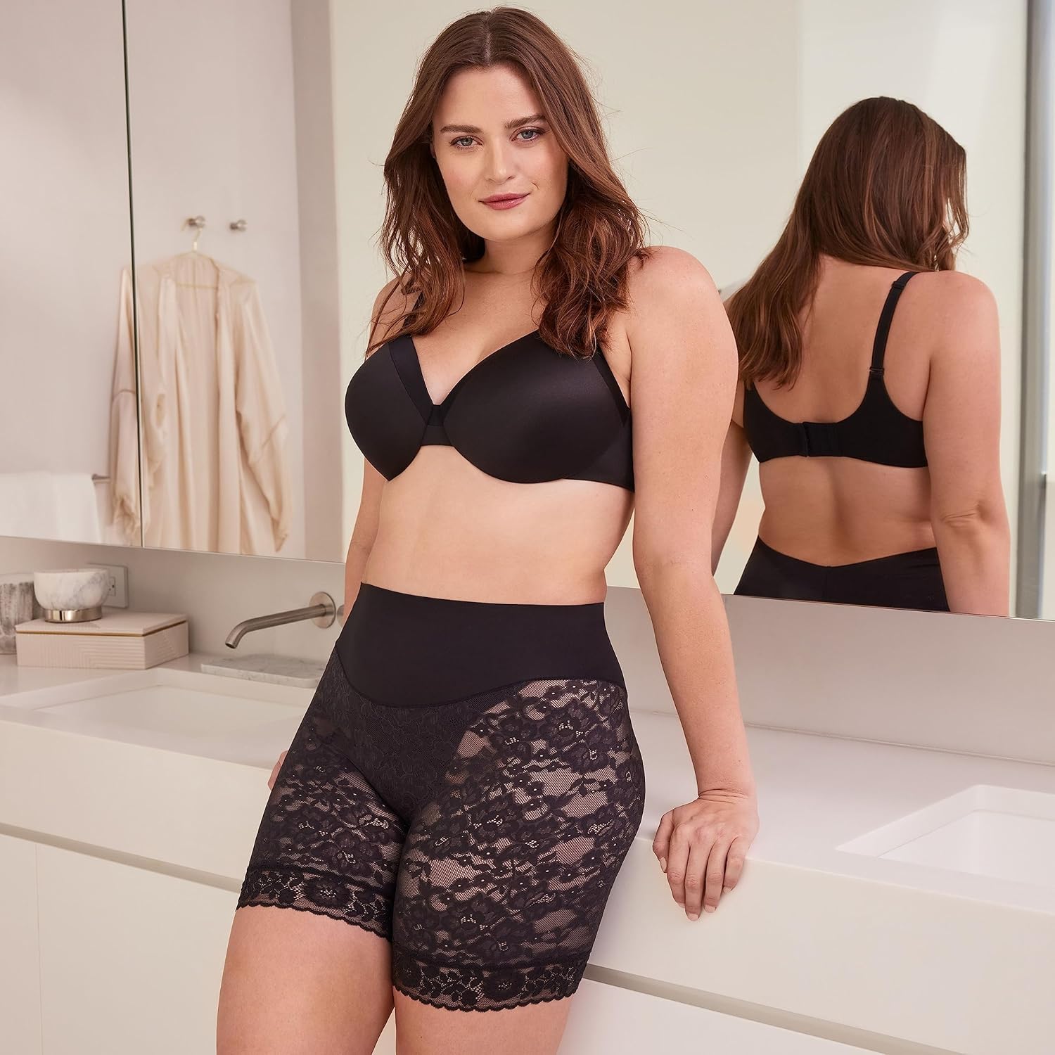 Maidenform Women's Comfort Devotion Underwire Bra, Full Coverage Convertible T-Shirt Bra